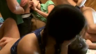 Debauchery asian students
